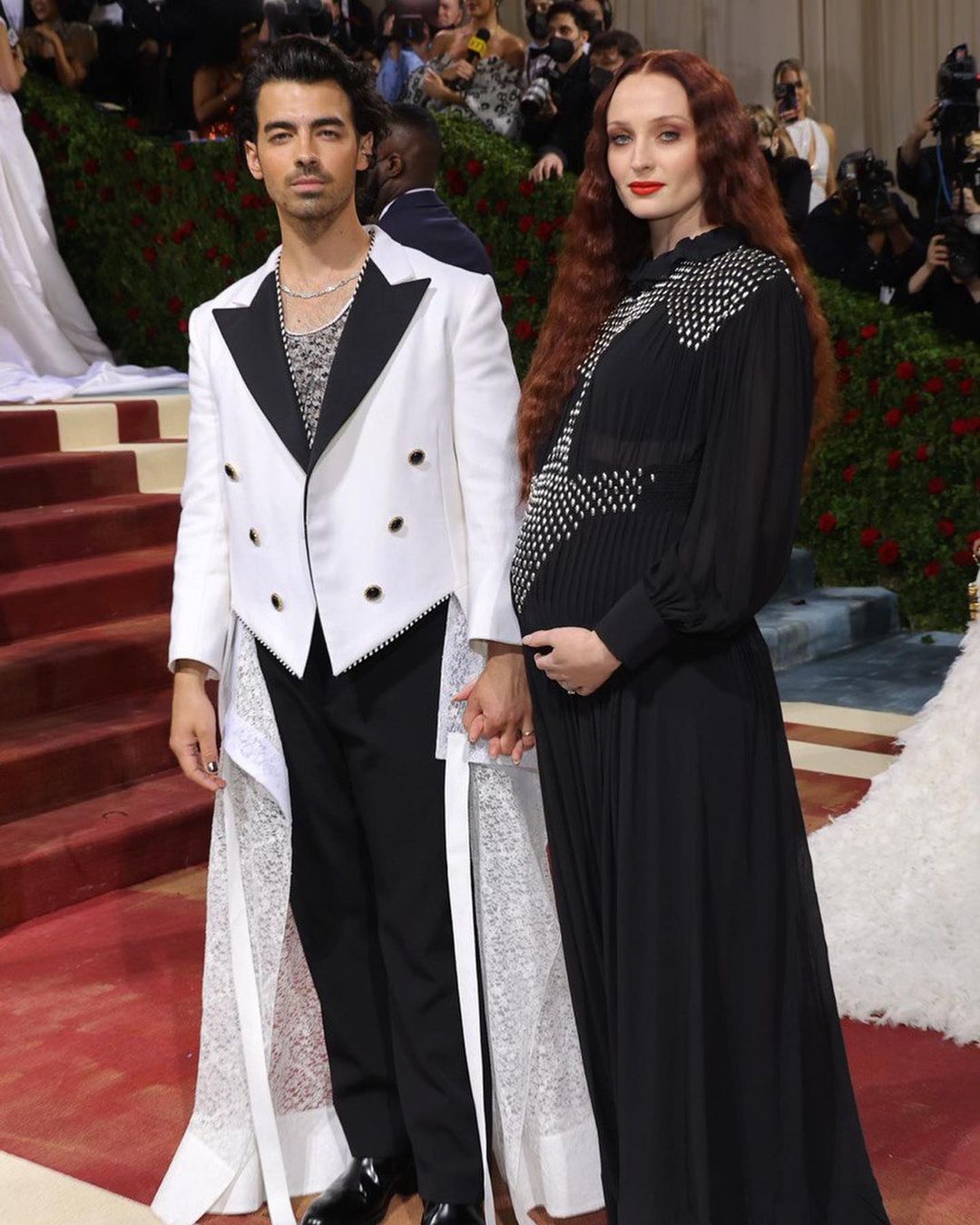 Joe Jonas and Sophie Turner were seen at the 2022 Met Gala red carpet in May. Joe Jonas and Sophie Turner were seen at the 2022 Met Gala red carpet in May.