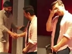 Chiranjeevi and Aamir Khan at Laal Singh Chaddha's special preview held recently. Chiranjeevi and Aamir Khan at Laal Singh Chaddha's special preview held recently.