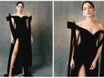 Tamannaah Bhatia often makes heads turn with her bold and fearless sense of dressing. Earlier, she grabbed eyeballs with her many glamorous avatars at Cannes Film Festival and last evening, she stole the show at HT India's Most Stylish 2022 event in a black off-shoulder gown.(Instagram/@tamannaahspeaks)