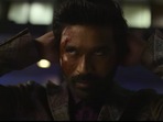 Dhanush as Avik San in The Gray Man BTS video.