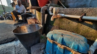 Chief Minister Eknath Shinde assures 120MLD additional water supply to Thane city to solve the water woes. (HT FILE PHOTO)