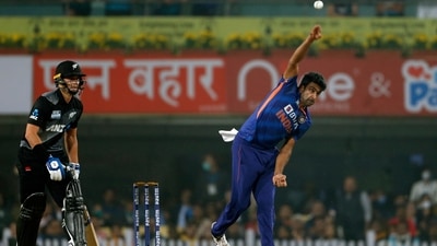 R Ashwin bowls a delivery for India. (ANI) R Ashwin bowls a delivery for India. (ANI)