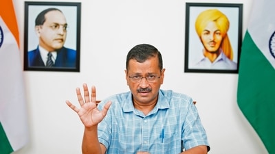 Delhi Chief Minister Arvind Kejriwal addresses the press conference, in New Delhi on Saturday. (ANI Photo) Delhi Chief Minister Arvind Kejriwal addresses the press conference, in New Delhi on Saturday. (ANI Photo)