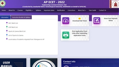 AP ECET Hall ticket released at cets.apsche.ap.gov.in, here's direct link AP ECET Hall ticket released at cets.apsche.ap.gov.in, here's direct link