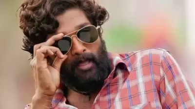 Allu Arjun in a still from Pushpa: The Rise.