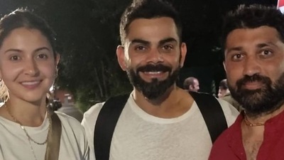 Anushka Sharma and Virat Kohli attended an event in London. Anushka Sharma and Virat Kohli attended an event in London.