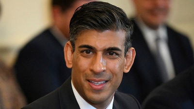 Britain's former chancellor of the exchequer Rishi Sunak. (AP file) Britain's former chancellor of the exchequer Rishi Sunak. (AP file)
