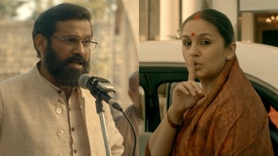 Huma Qureshi and Sohum Shah in the teaser of Maharani season 2. Huma Qureshi and Sohum Shah in the teaser of Maharani season 2.