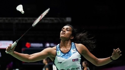 India's Pusarla V. Sindhu (AP) India's Pusarla V. Sindhu (AP)