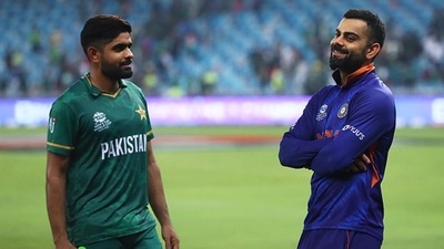 Babar Azam and Virat Kohli (getty images) Babar Azam and Virat Kohli (getty images)