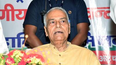 The decision to support Opposition Presidential Candidate Yashwant Sinha was taken in a meeting of the AAP’s political affairs committee (PAC) held on Saturday afternoon. (ANI) The decision to support Opposition Presidential Candidate Yashwant Sinha was taken in a meeting of the AAP’s political affairs committee (PAC) held on Saturday afternoon. (ANI)