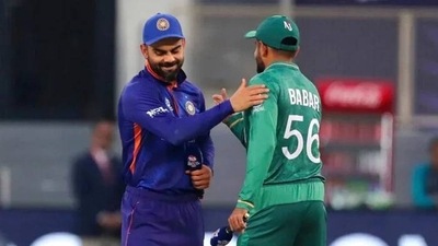 Virat Kohli and Babar Azam Virat Kohli and Babar Azam
