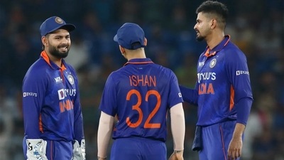 Rishabh Pant, Ishan Kishan and Shreyas Iyer.&nbsp; (BCCI)
