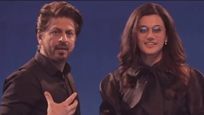 Taapsee Pannu called Shah Rukh Khan a superstar.
