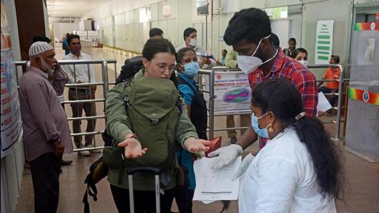 The country’s first case of monkeypox in Kerala was confirmed on Thursday through the testing of the samples of the symptomatic person at the National Institute of Virology, Pune. (Agencies) The country’s first case of monkeypox in Kerala was confirmed on Thursday through the testing of the samples of the symptomatic person at the National Institute of Virology, Pune. (Agencies)