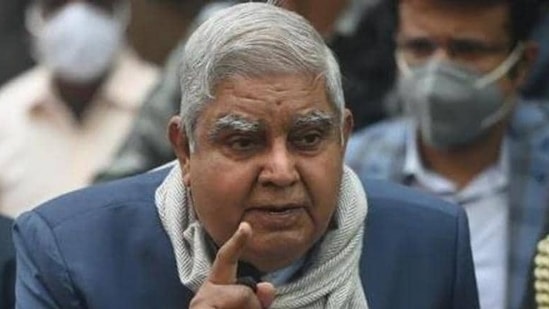 File photo of West Bengal governor Jagdeep Dhankhar.