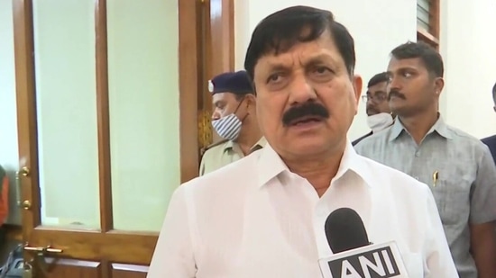 Karnataka home minister Araga Jnanendra.(Twitter/ANI) Karnataka home minister Araga Jnanendra.(Twitter/ANI)