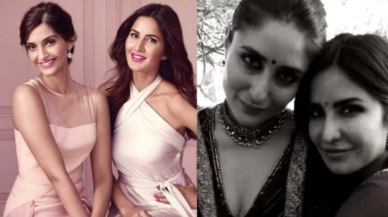 Sonam Kapoor and Kareena Kapoor shared old pictures as they wished Katrina Kaif on her birthday.