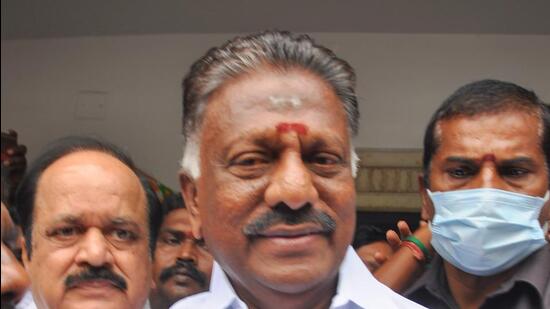 Former Tamil Nadu chief minister O Panneerselvam has been admitted to a hospital after he developed Covid-19 symptoms, the hospital treating him said on Saturday. (PTI)