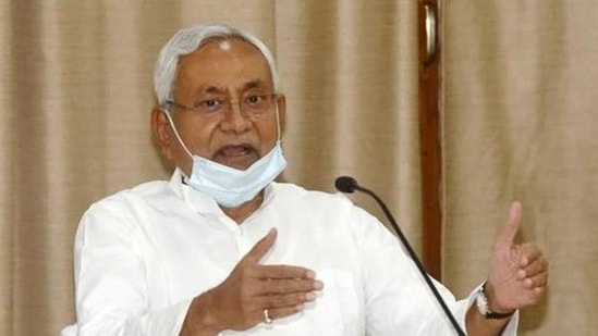 Bihar chief minister Nitish Kumar.