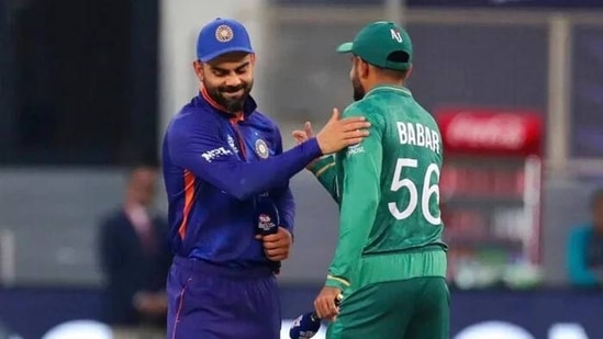 Virat Kohli and Babar Azam Virat Kohli and Babar Azam