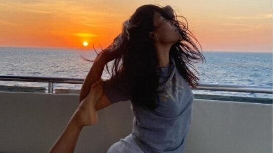 Ankita Konwar merges her love for travel and yoga ‘in the middle of the Red Sea’(Instagram/@ankita_earthy)