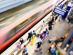 High speed rail connections between European cities might soon outcompete chaotic, carbon heavy flights High speed rail connections between European cities might soon outcompete chaotic, carbon heavy flights