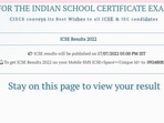 CBSE, ICSE Results 2022 Live: ICSE 10th result today at 5 pm