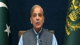 Pakistani Prime Minister Shehbaz Sharif. (ANI Photo)