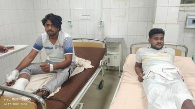 An FIR was registered against the accused under Sections 186 (voluntarily obstruct a public servant in the discharge of his public functions), 307(attempt to murder), 34 (common intention), 353 (criminal force to deter public servant from discharge of his duty) of the Indian Penal Code (IPC) and Arms Act. (HT PHOTO) An FIR was registered against the accused under Sections 186 (voluntarily obstruct a public servant in the discharge of his public functions), 307(attempt to murder), 34 (common intention), 353 (criminal force to deter public servant from discharge of his duty) of the Indian Penal Code (IPC) and Arms Act. (HT PHOTO)