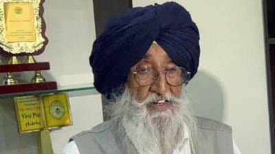 SAD (A) leader Simranjit Singh Mann recently referred to Shaheed Bhagat Singh as a terrorist, which has been condemned by the leaders across the political spectrum. (ANI Picture Service)