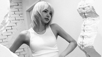 BLACKPINK's Lisa is a style icon in classy outfit for gorgeous black and white pics, BLINK says 'Why so hot?' (Instagram) BLACKPINK's Lisa is a style icon in classy outfit for gorgeous black and white pics, BLINK says 'Why so hot?' (Instagram)