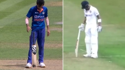 Yuzvendra Chahal and Virat Kohli (R) (Twitter) Yuzvendra Chahal and Virat Kohli (R) (Twitter)