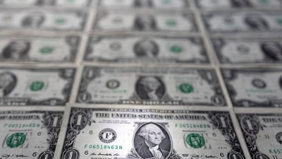 US dollar banknotes are displayed in this illustration taken.&nbsp; (REUTERS)