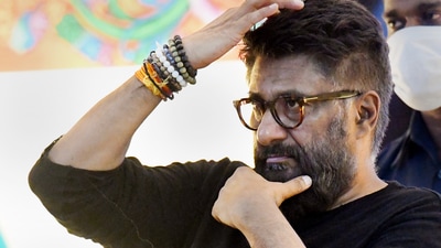 Film director Vivek Agnihotri has commented on the SIT charges against late Congress leader Ahmed Patel. (PTI) Film director Vivek Agnihotri has commented on the SIT charges against late Congress leader Ahmed Patel. (PTI)