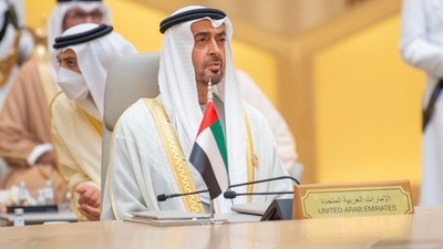 File photo of UAE President Sheikh Mohammed bin Zayed al-Nahyan. (REUTERS)