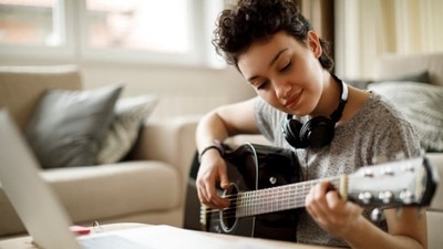 Play an instrument: We can use music to heal our hearts and minds. Find an instrument of your choice and invest in learning it to create your own music. (Unsplash)