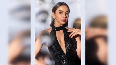 Rakul Preet gives the fashion guru's a run for their money in this black couture by the clothing label Alamour. (Instagram/@stylebyami)