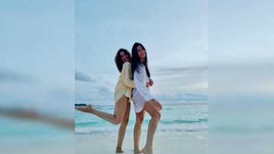 Sharing a slew of pictures from her beach birthday celebration, Katrina Kaif captioned her post, "Birthday wala din." (Instagram/@katrinakaif) Sharing a slew of pictures from her beach birthday celebration, Katrina Kaif captioned her post, "Birthday wala din." (Instagram/@katrinakaif)