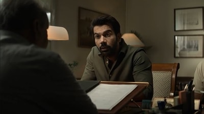 Rajkummar Rao in a still from HIT: The First Case. Rajkummar Rao in a still from HIT: The First Case. 
