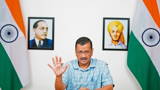 Delhi Chief Minister Arvind Kejriwal. (ANI)
