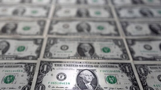 US dollar banknotes are displayed in this illustration taken.&nbsp;(REUTERS)
