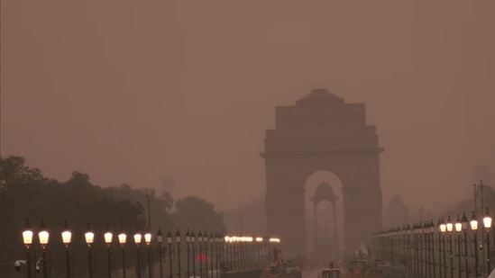 Visual from Vijay Chowk.