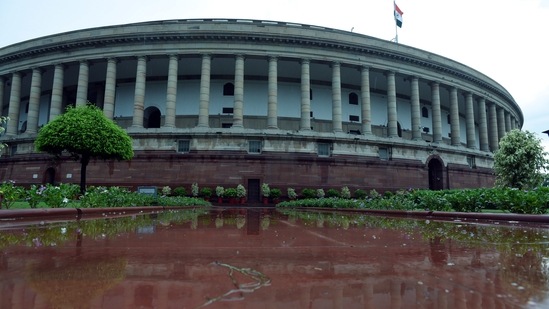 The Monsoon session of Parliament will begin on July 18 and will end on August 12.(Hindustan Times)