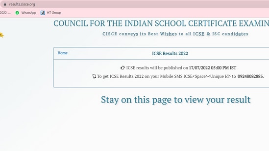 CBSE, ICSE Results 2022 Live: ICSE 10th result today at 5 pm