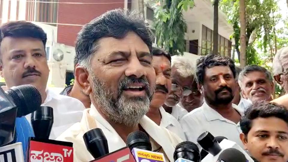 Congress state president DK Shivakumar alleged that former CM and party veteran Yediyurappa has been “used” by the BJP and “supressed”. (ANI) Congress state president DK Shivakumar alleged that former CM and party veteran Yediyurappa has been “used” by the BJP and “supressed”. (ANI)