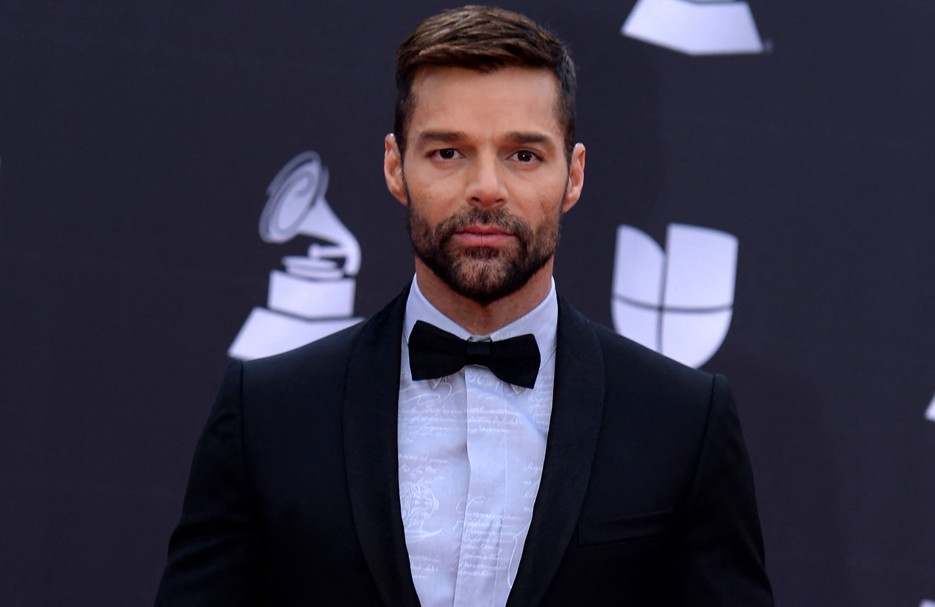 In this file photo taken in 2019 Puerto Rican musician and singer Ricky Martin was seen arriving at the 20th Annual Latin Grammy Awards in Las Vegas, US. (AFP) In this file photo taken in 2019 Puerto Rican musician and singer Ricky Martin was seen arriving at the 20th Annual Latin Grammy Awards in Las Vegas, US. (AFP)