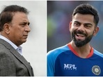 Sunil Gavaskar and Virat Kohli Sunil Gavaskar and Virat Kohli 