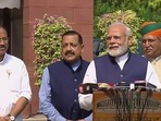 PM Modi addresses parliament ahead of monsoon session. PM Modi addresses parliament ahead of monsoon session.