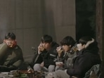 Peakboy, Park Seo-joon, Park Hyung-sik, BTS' V and Choi Woo-shik in the new In the Soop Friendcation teaser.